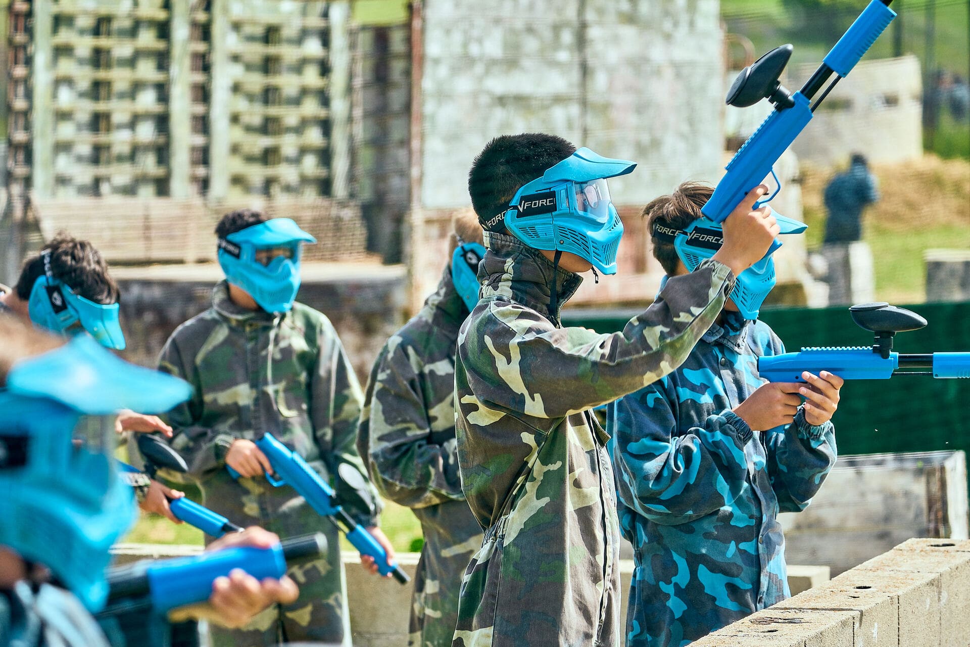 paintball infantil madrid