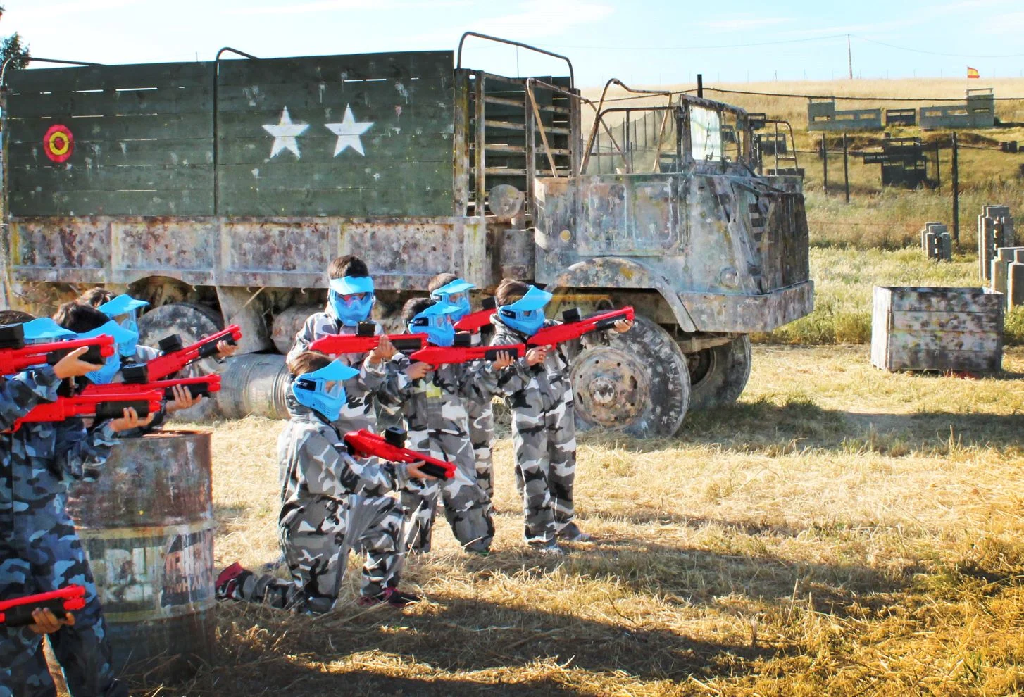 Paintball infantil Madrid